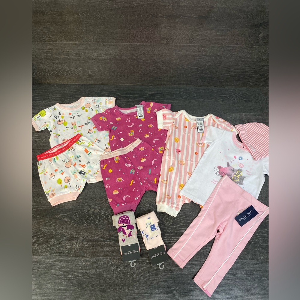 Pyjamas And accessoires baby girls 6-9 months